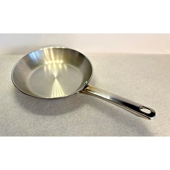 Tools of the Trade Fry Frying Pan Skillet 8” Stainless Steel HF10619 No Lid - Picture 3 of 11